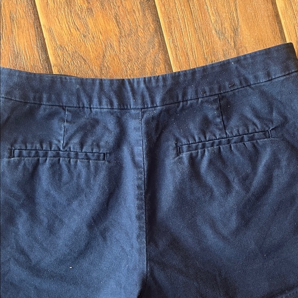 Banana Republic Dark Blue High Waist Size Button Shorts - Size 6 - Picture 6 of 6